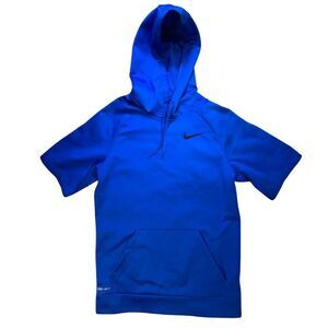 🏋️ Nike Dri-FIT Men’s Short Sleeve‎ Hoodie Pullover - Size S